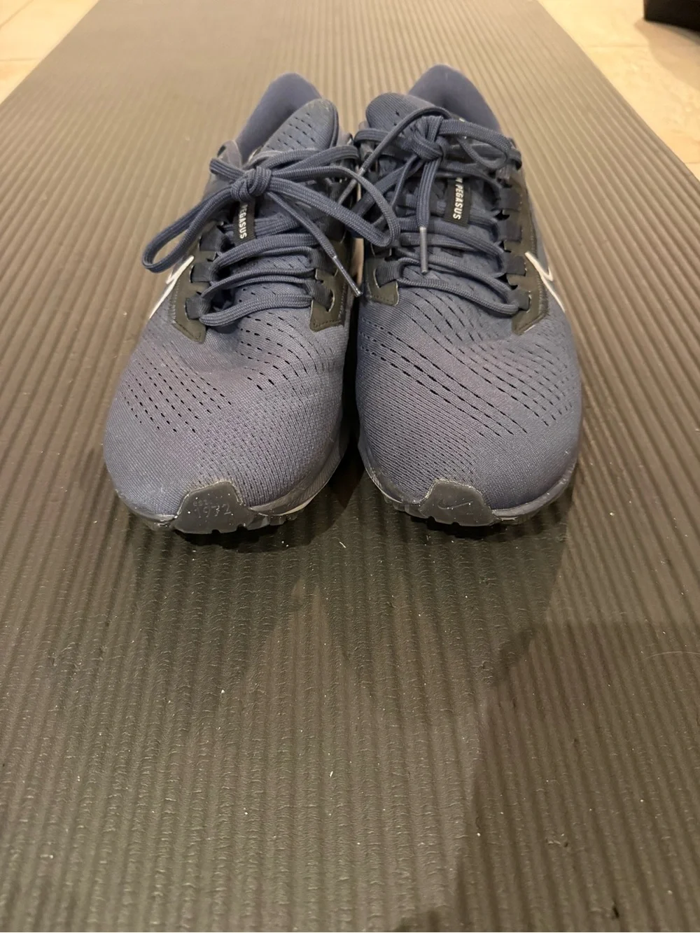 Nike Pegasus Navy Running Shoes - Breathable Mesh